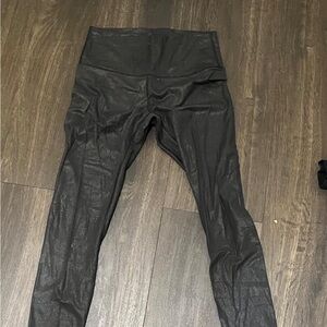 Black High-Waisted Leggings